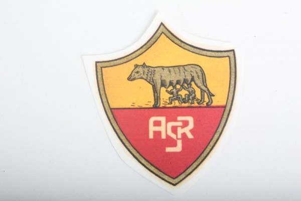 Wasserschiebebild Repro Wappen ASR AS Roma