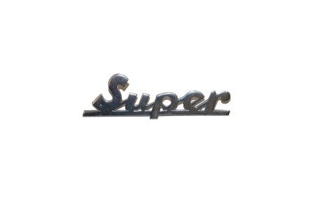 Schriftzug Beinschild "Super" VNC