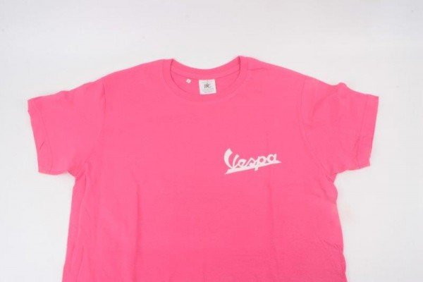 T-Shirt Vespa pink Größe M