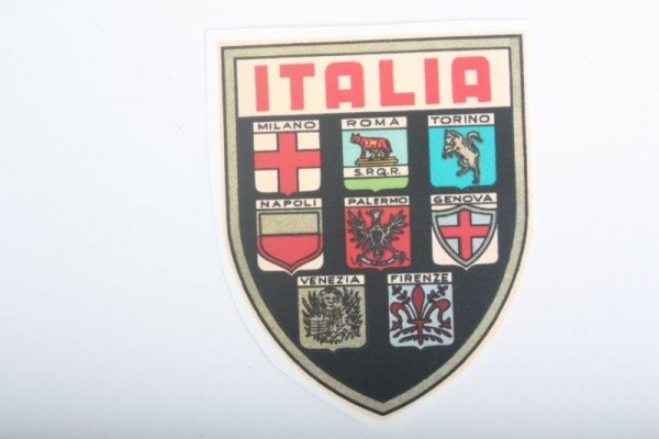 Wasserschiebebild Repro Italia Wappen