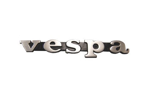 Schriftzug Beinschild 'Vespa' für PK 1.Serie