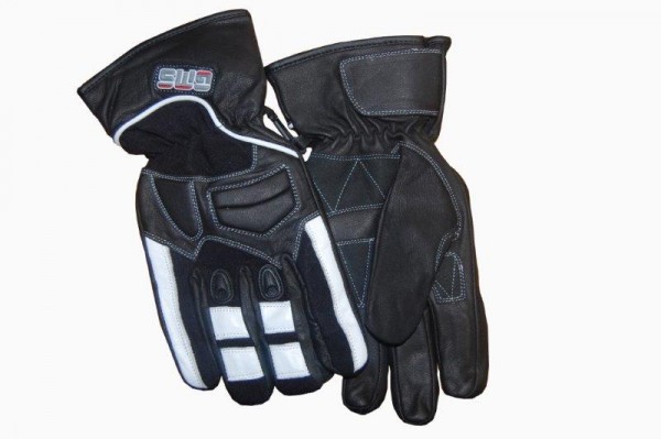 Handschuhe "Chris" GMS schwarz/weiß