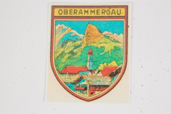 Aufkleber Repro - Oberammergau