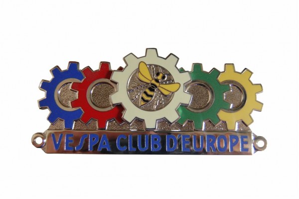 Plakette "Vespa Club Europe"