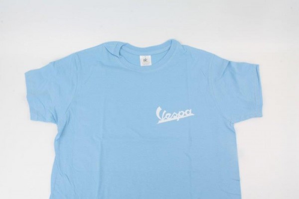 T-Shirt Vespa hellblau