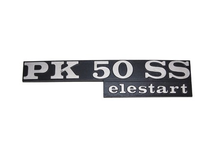 Schriftzug Backe 'PK 50SS Elestart'