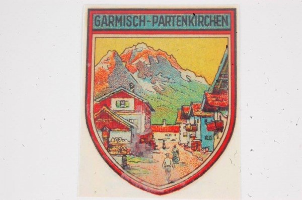 Aufkleber Repro - Garmisch-Partenkirchen