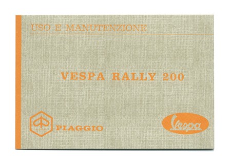 Bedienungsanleitung ital. Vespa Rally 200