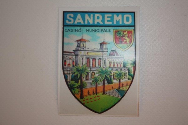 Aufkleber Repro - Sanremo