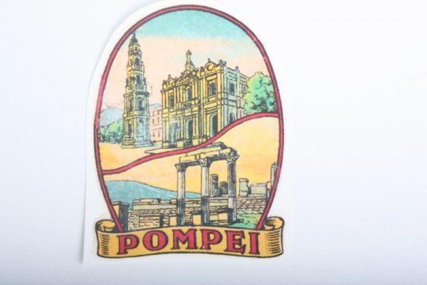 Wasserschiebebild Repro Pompei