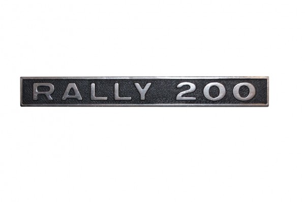 Schriftzug Heck "RALLY 200"