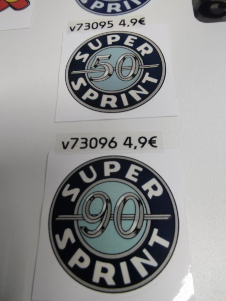 Emblem Aufkleber Vespa SS50 classic line