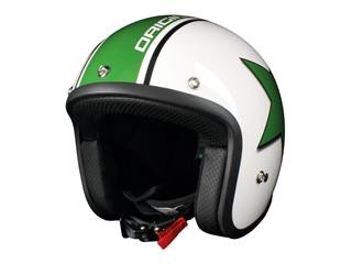 Helm Jet Origine Primo Astro weiß/grün