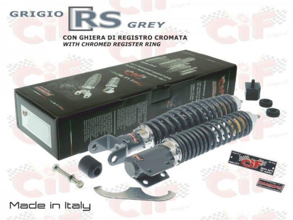 Stoßdämpfer Kit vorne/hinten Sport RS PX80-200 T5 chrom/grau