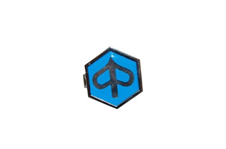 Emblem Piaggio 6-Eck glänzend ET4/PX