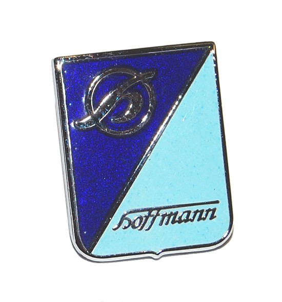 Pin Hoffmann Emblem blau