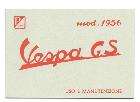 Bedienungsanleitung ital. Vespa150 GS 1955