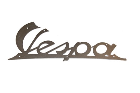 Schriftzug Beinschild 'Vespa' groß T1-3 verchromt