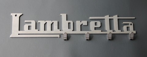 Schlüsselboard Lambretta für 4 Schlüssel MRParts