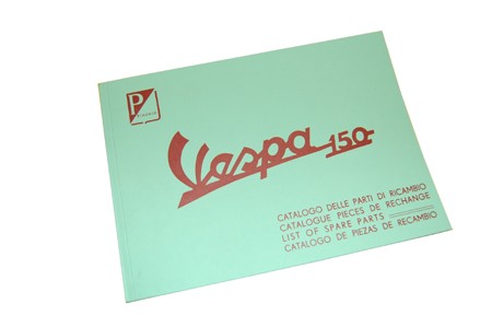Ersatzteilliste Vespa 150 1958-´64 VBAVBB