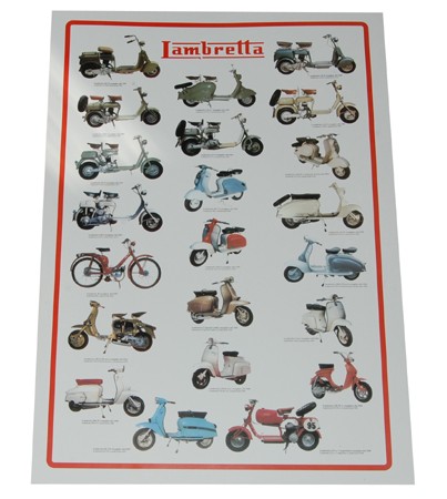 Poster Lambretta (klein)