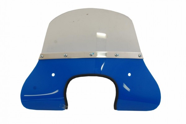 Windschutzscheibe Vespa V50 Spezial blau