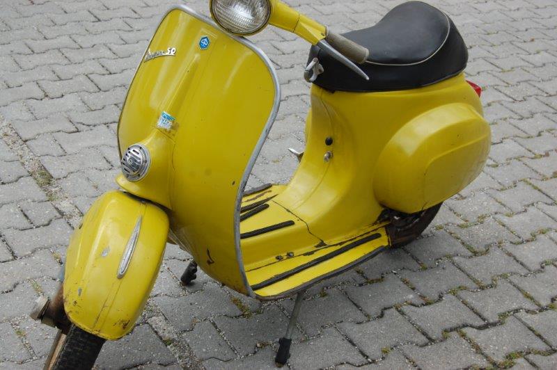 V50 chromgelb mit libretto 1972 | 50ccm | gebrauchte ...