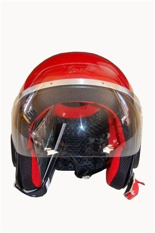 Helm Vespa "GT" rot